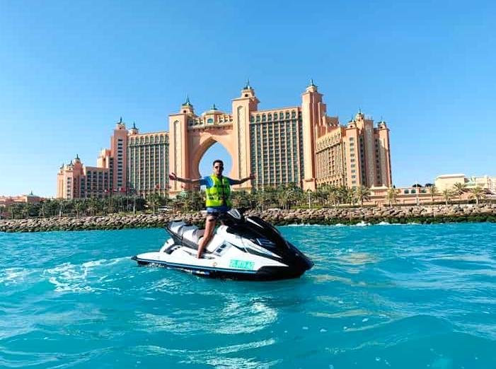 Exhilarating Jet Ski Safari: Touring the coastal waters.